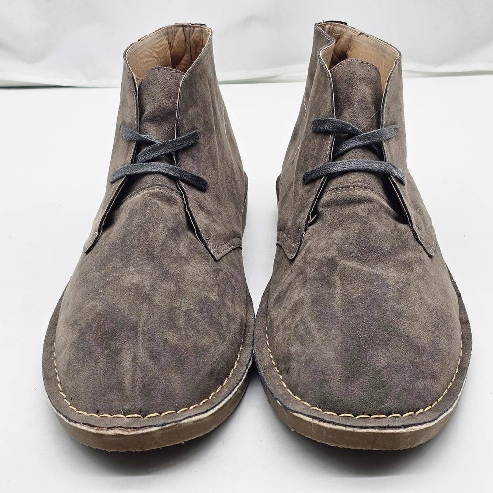 Giraldi Chukka Boots Mens Size 13 Brown  Atlantis Faux Suede Desert Boots - Picture 2 of 10
